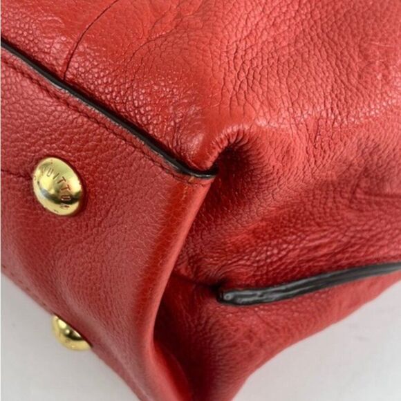 Louis Vuitton Empreinte Leather Metis 2 Way in Red Hobo Shoulder Handbag - Picture 8 of 13